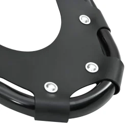 vidaXL 3 in 1 Sneeuwschoenen Zwart 53,5 x 21 cm Aluminium en HDPE