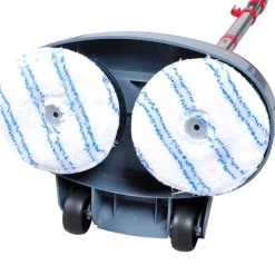 vidaXL 5-in-1 Tweekoppige vloerschrobber & polijstmachine
