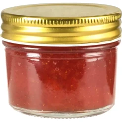 vidaXL Jampotten met goudkleurige deksels 24 st 110 ml glas
