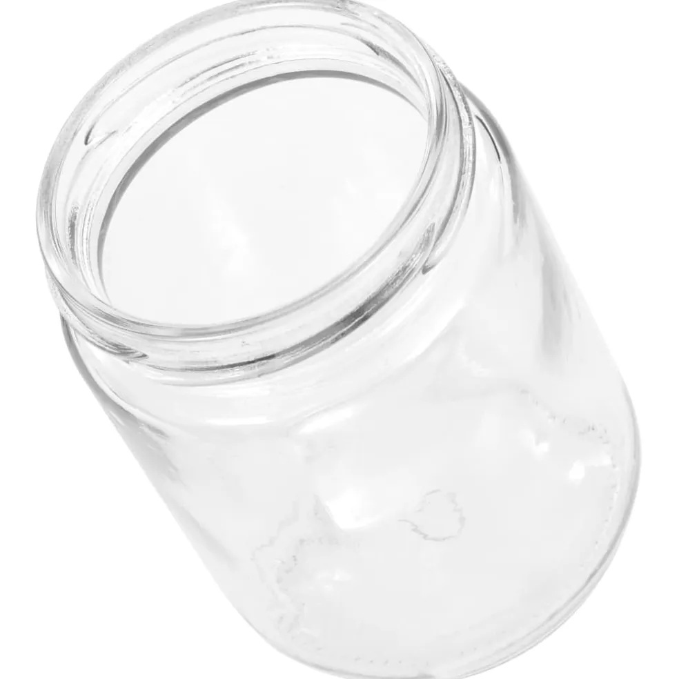 vidaXL Jampotten met goudkleurige deksels 48 st 230 ml glas