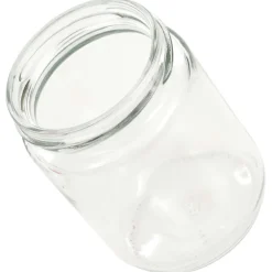 vidaXL Jampotten met wit met rode deksels 48 st 230 ml glas