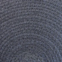 vidaXL Jute placematten 4 st Donkergrijs 100% Tossa Jute