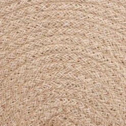 vidaXL Jute placematten 4 st Naturel en Zwart 100% Tossa Jute