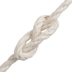 vidaXL Jute Touw 2 st 20 mm 100 m Wit 100% Tossa jute