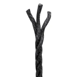 vidaXL Jute Touw 2 st 20 mm 100 m Zwart 100% Tossa jute