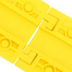 vidaXL Kabelbeschermers drempel 4 st 98,5 cm geel