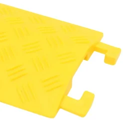 vidaXL Kabelbeschermers drempel 4 st 98,5 cm geel