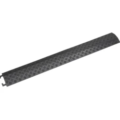 vidaXL Kabelbeschermers drempel 2 st 98,5 cm zwart
