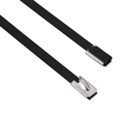 vidaXL Kabelbinders 12 st 4,6 x 150 mm Zwart