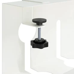vidaXL Kabelgoot voor onder bureau 2 st Wit 43 x 10 x 15 cm