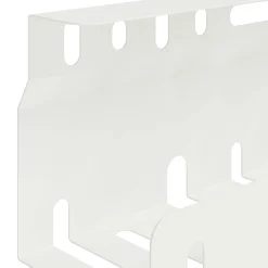 vidaXL Kabelgoot voor onder bureau 2 st Antracietkleurig