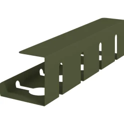 vidaXL Kabelgoot voor onder bureau 2 st Antracietkleurig