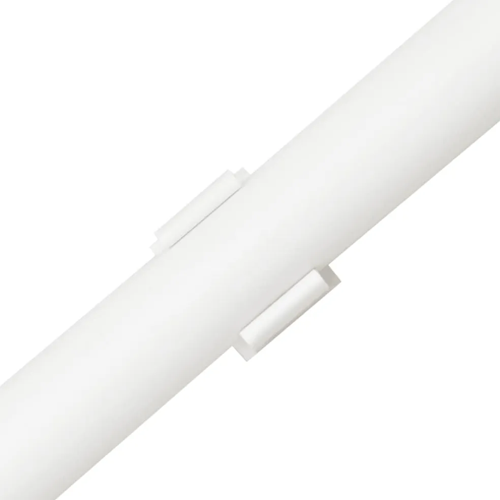 vidaXL Kabelgoten met klemmen Ø16 mm 10 m PVC