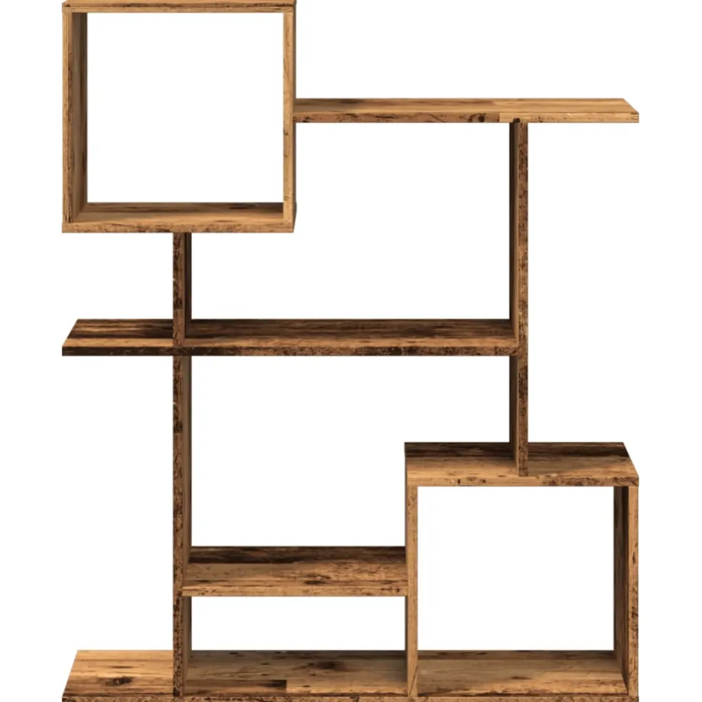 vidaXL Kamerscherm / boekenkast 92x29x112 cm hout oud houtkleurig