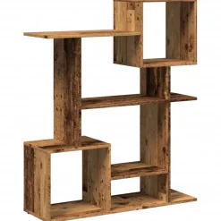 vidaXL Kamerscherm / boekenkast 92x29x112 cm hout oud houtkleurig