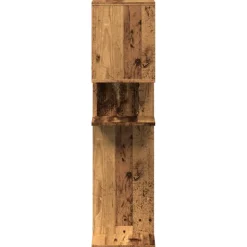 vidaXL Kamerscherm / boekenkast 92x29x112 cm hout oud houtkleurig