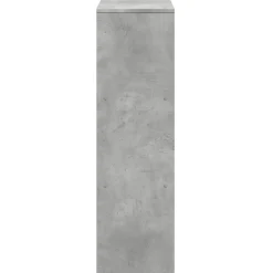 vidaXL Kamerscherm / boekenkast 3-laags 99x29x99 cm hout betongrijs