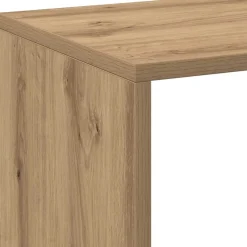 vidaXL Kamerscherm / boekenkast 102x29x103,5 cm hout artisanaal eiken
