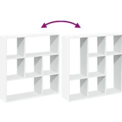 vidaXL Kamerscherm / boekenkast 102x29x103,5 cm bewerkt hout wit