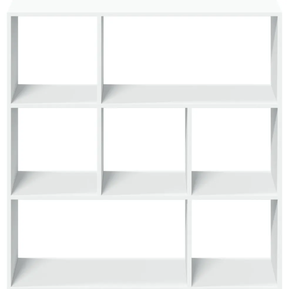vidaXL Kamerscherm / boekenkast 102x29x103,5 cm bewerkt hout wit