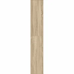 vidaXL Kamerscherm/boekenkast 100x24x140 cm bewerkt hout eikenkleurig
