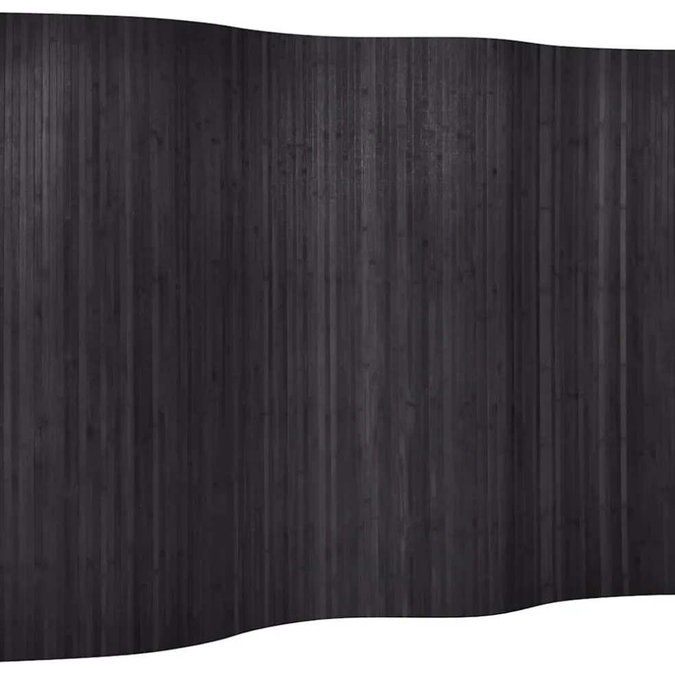 vidaXL Kamerscherm breedte 250 cm hoogte 165 cm bamboe grijs