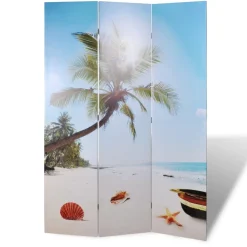vidaXL Kamerscherm inklapbaar strand 120x170 cm