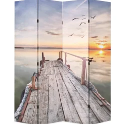 vidaXL Kamerscherm inklapbaar meer 160x170 cm