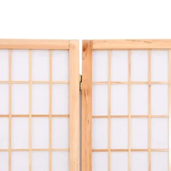 vidaXL Kamerscherm inklapbaar 3 panelen Japanse stijl 120x170 cm