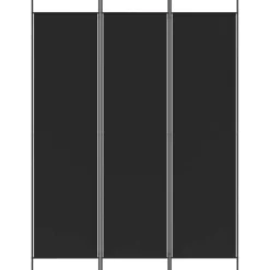 vidaXL Kamerscherm met 3 panelen 260x180 cm antraciet
