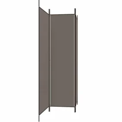 vidaXL Kamerscherm met 3 panelen 150x200 cm stof antracietkleurig