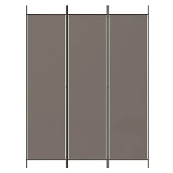 vidaXL Kamerscherm met 3 panelen 150x200 cm stof antracietkleurig