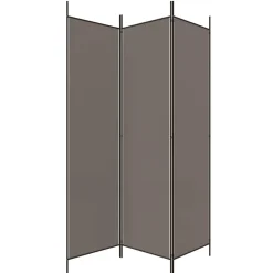 vidaXL Kamerscherm met 3 panelen 150x200 cm stof antracietkleurig