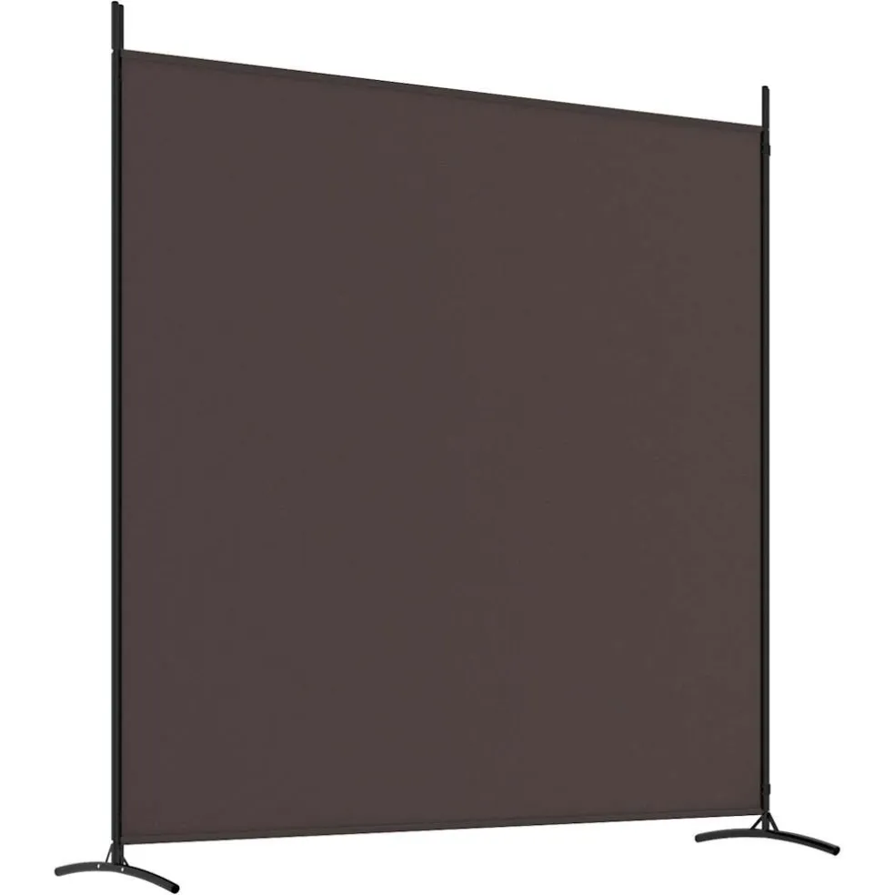vidaXL Kamerscherm met 3 panelen 150x200 cm stof wit