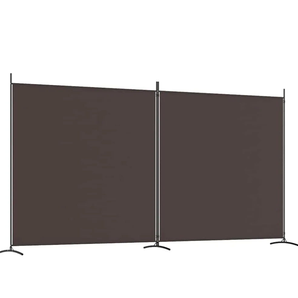 vidaXL Kamerscherm met 3 panelen 150x200 cm stof wit