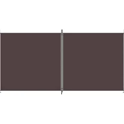 vidaXL Kamerscherm met 3 panelen 150x200 cm stof wit