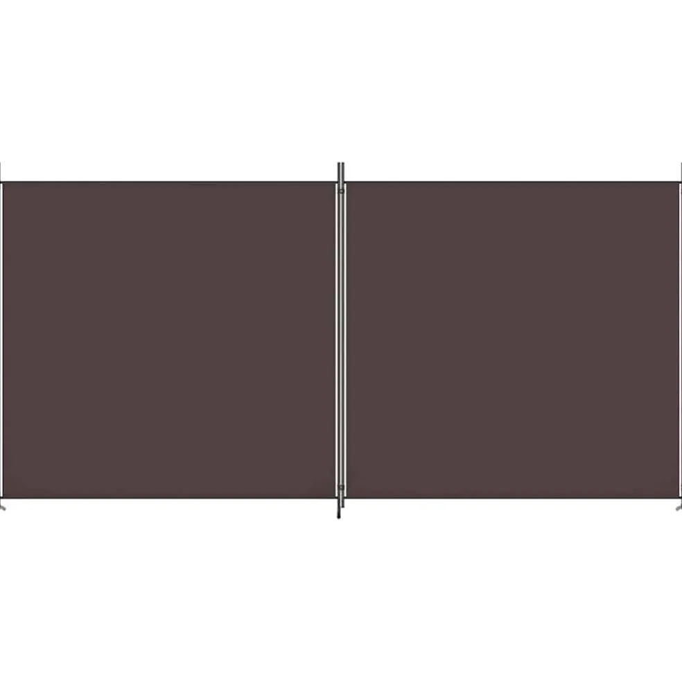 vidaXL Kamerscherm met 3 panelen 150x200 cm stof wit