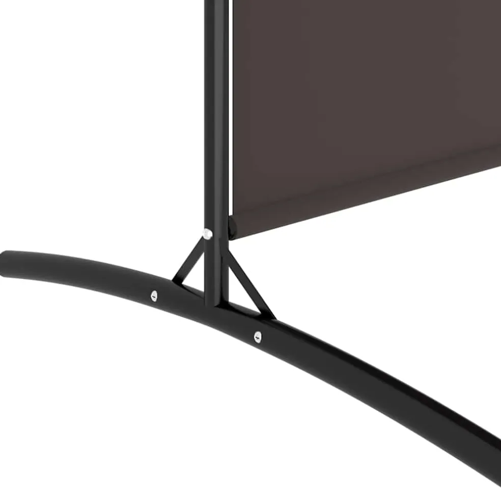 vidaXL Kamerscherm met 3 panelen 150x200 cm stof wit