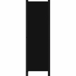 vidaXL Kamerscherm met 3 panelen 150x180 cm zwart