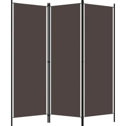 vidaXL Kamerscherm met 3 panelen 150x220 cm stof wit