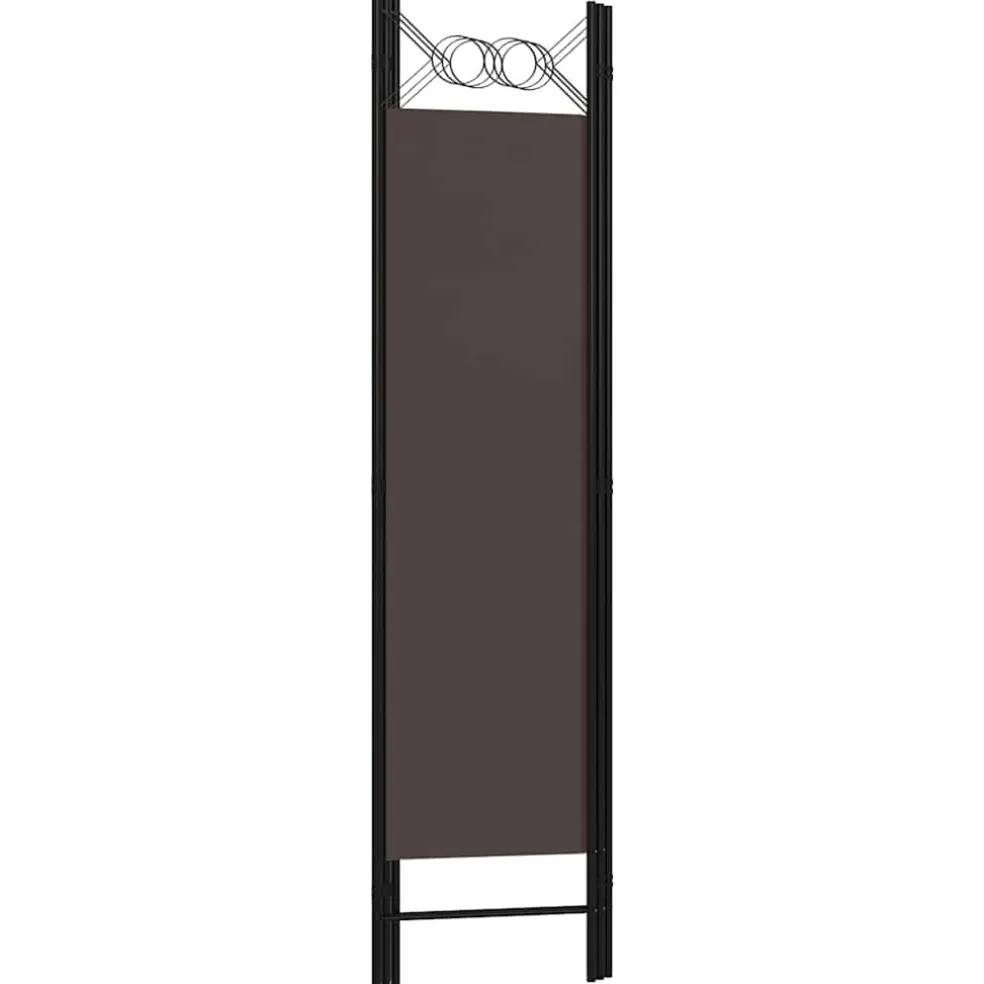 vidaXL Kamerscherm met 3 panelen 120x180 cm bruin