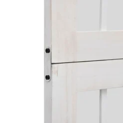 vidaXL Kamerscherm met 3 panelen 150x220 cm stof bruin