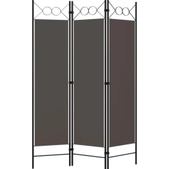 vidaXL Kamerscherm met 3 panelen 122x180 cm waterhyacint