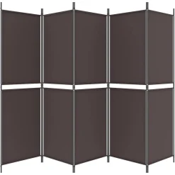 vidaXL Kamerscherm met 4 panelen massief paulowniahout