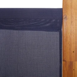 vidaXL Kamerscherm met 3 panelen 210x180 cm donkerblauw