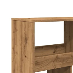 vidaXL Kamerscherm 100x33x187,5 cm bewerkt hout artisanaal eikenkleur