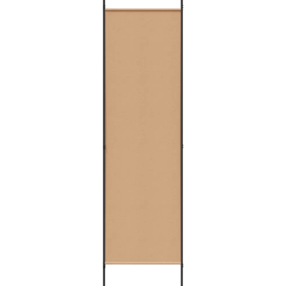vidaXL Kamerverdeler Beige 150 x 180 cm Stof