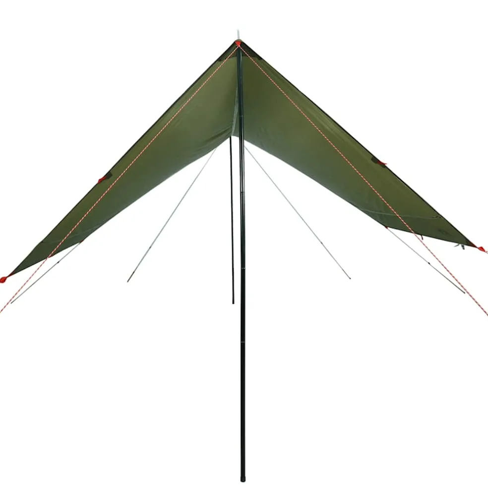 vidaXL Kampeerluifel waterdicht 462x306x211 cm olijfgroen