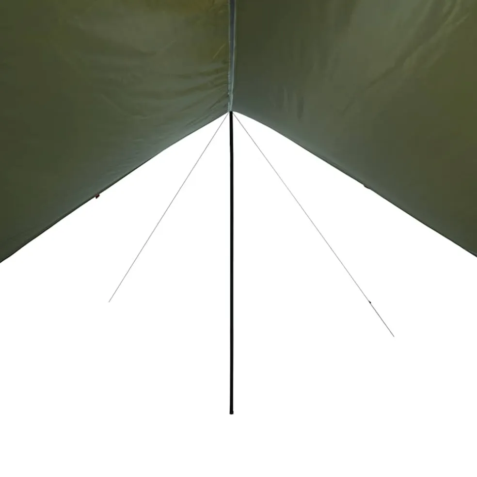 vidaXL Kampeerluifel waterdicht 462x306x211 cm olijfgroen
