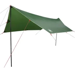 vidaXL Kampeerluifel waterdicht 460x305x210 cm groen
